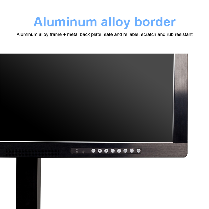 Tableau blanc interactif de salle de classe d'affichage d'écran tactile de 75 pouces de LED